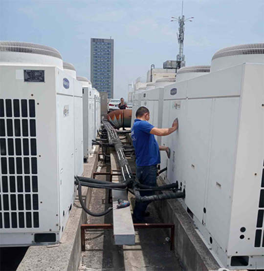 工布江达中央空调制热和不制冷系统维修方法